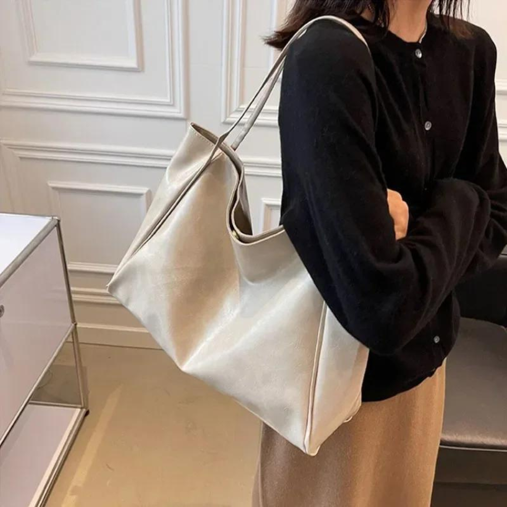 Berg-Feldt | Lederhandtasche in Bordeaux