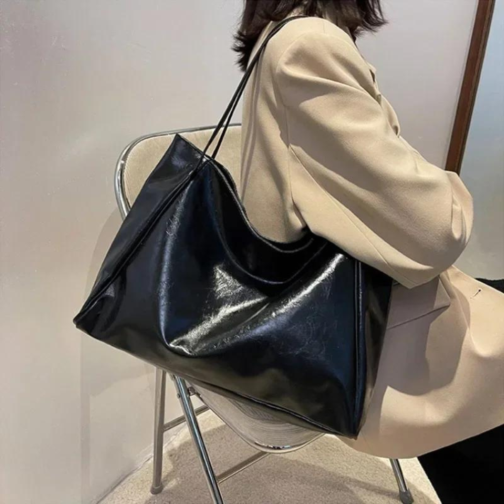 Berg-Feldt | Lederhandtasche in Bordeaux