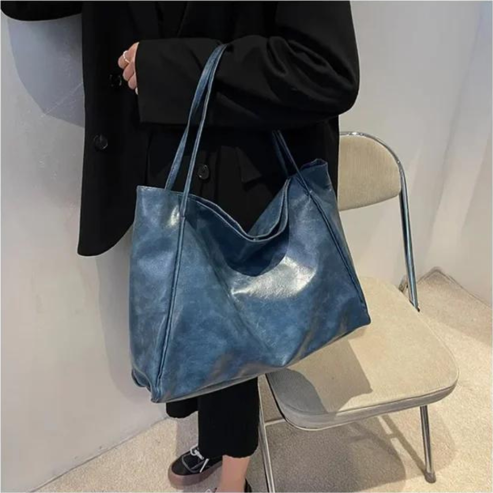 Berg-Feldt | Lederhandtasche in Bordeaux