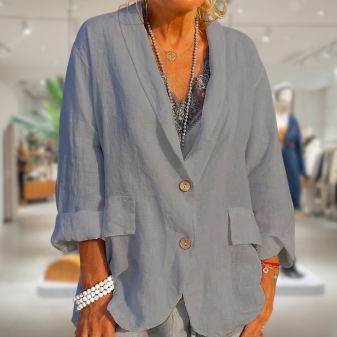 Berg-Feldt | Eleganter Blazer mit Knöpfen für Frauen