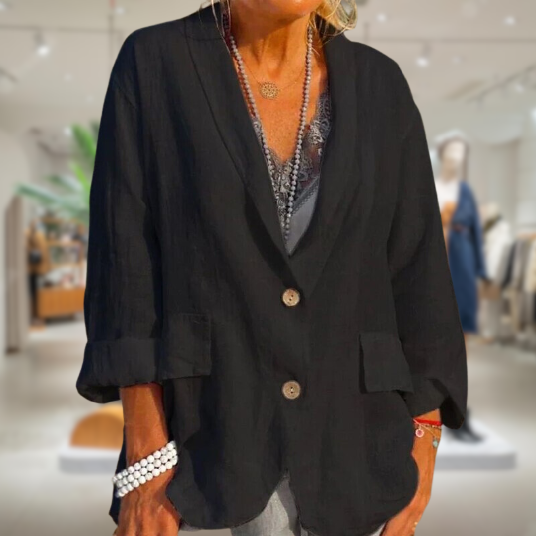 Berg-Feldt | Eleganter Blazer mit Knöpfen für Frauen