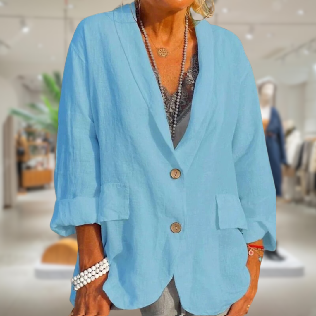 Berg-Feldt | Eleganter Blazer mit Knöpfen für Frauen