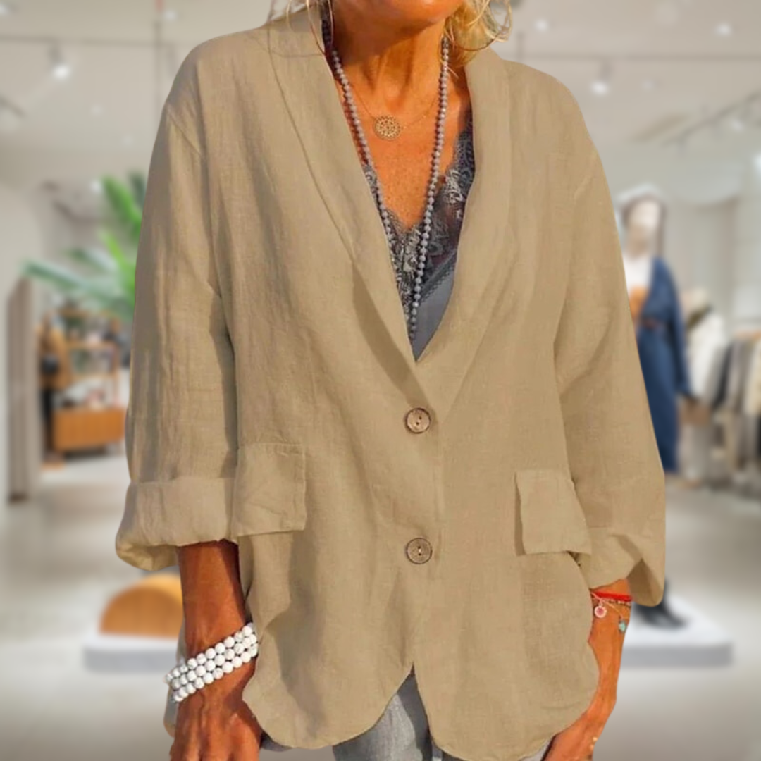 Berg-Feldt | Eleganter Blazer mit Knöpfen für Frauen