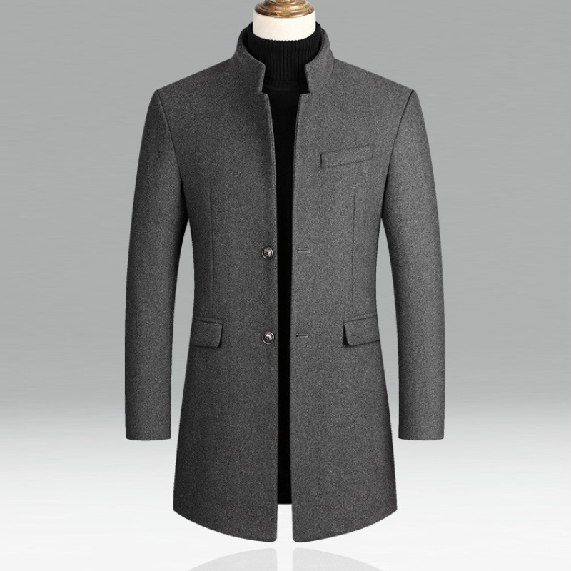Berg-Feldt | Herren – Herbstmantel – Eleganter Mantel Aus Premium