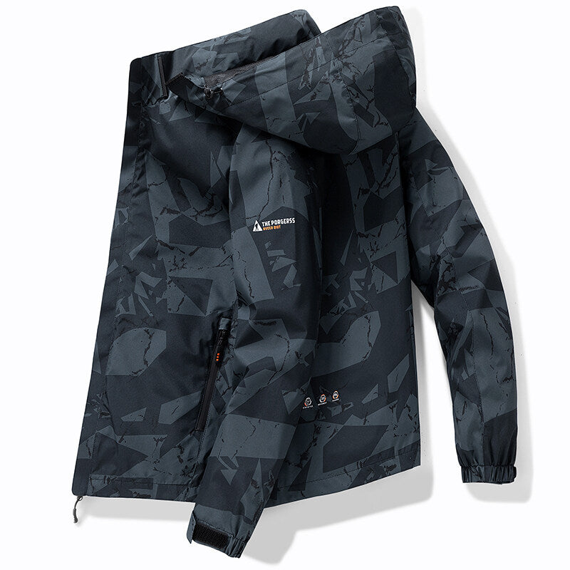 Berg-Feldt | wasserdichte winddichte Jacke für Herren