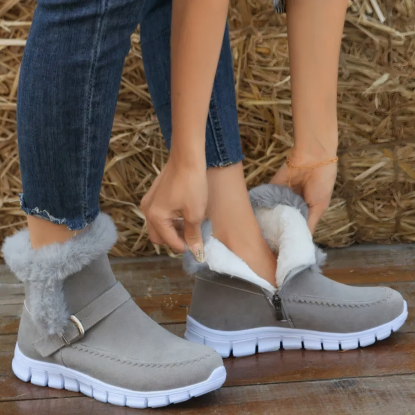 Des bottes fourrées Desi