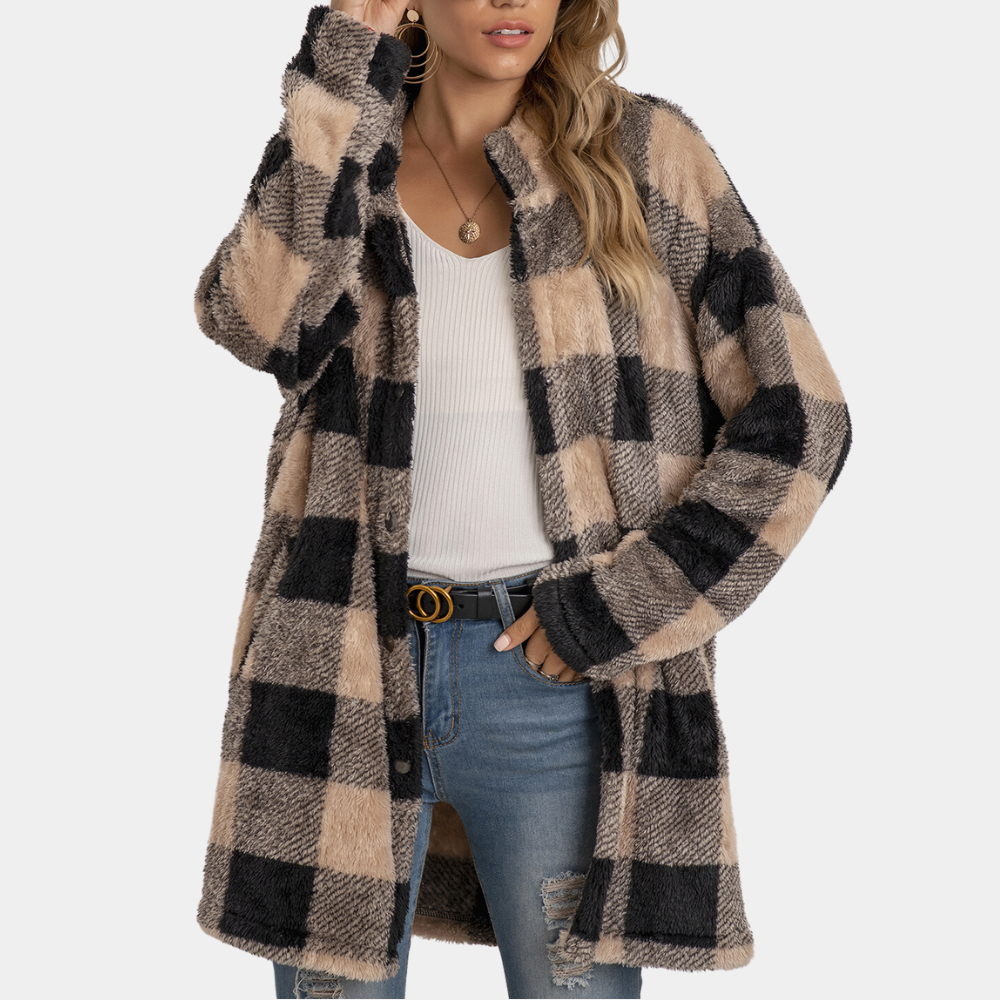 Berg-Feldt | Eleganter Karotrenner für Damen für die Wintersaison