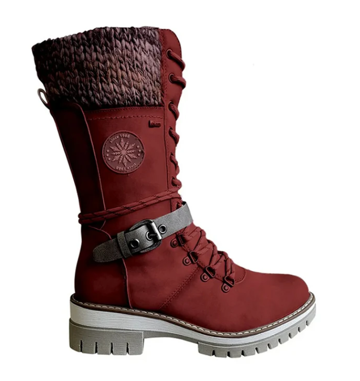 Berg-Feldt | Modische Winterstiefel Zum Schnüren