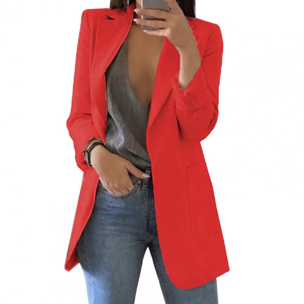 Berg-Feldt | Blazer à revers, Coupe longue