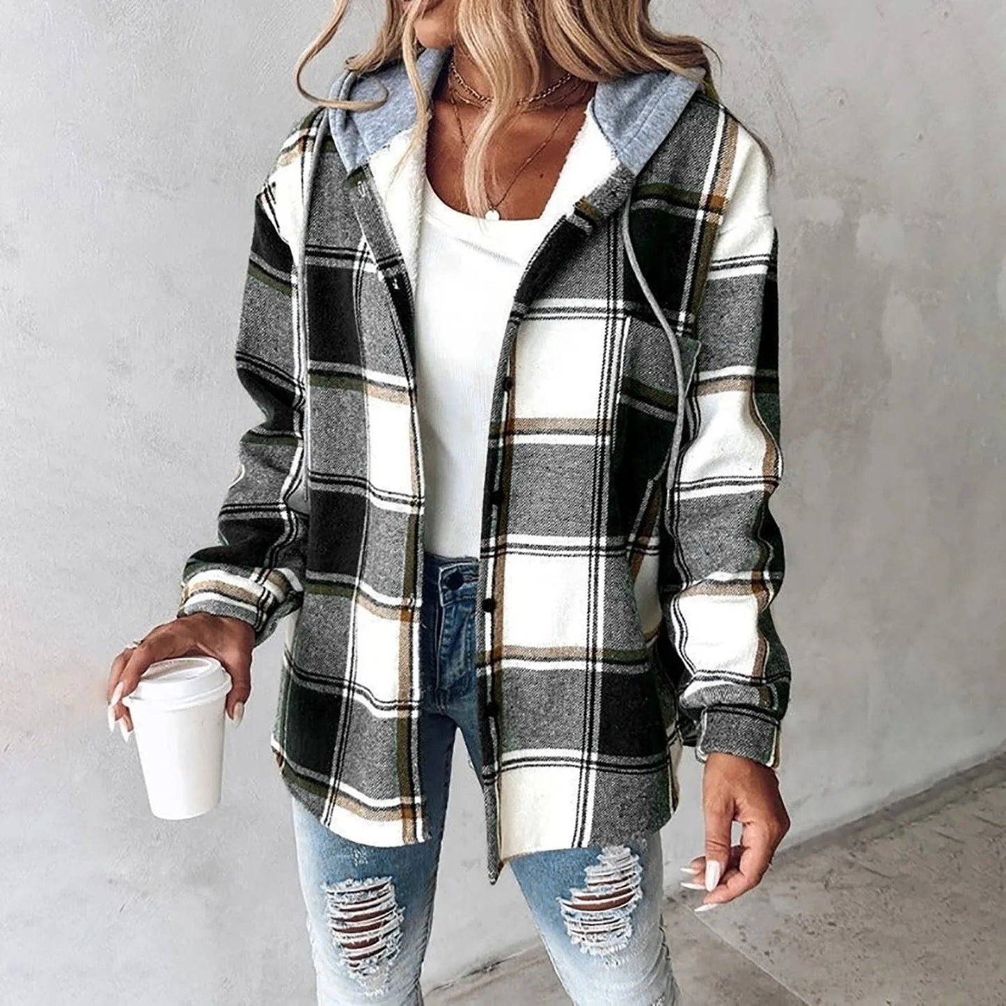 Berg-Feldt | Herbstjacke mit Kapuze und Reißverschluss, Warm