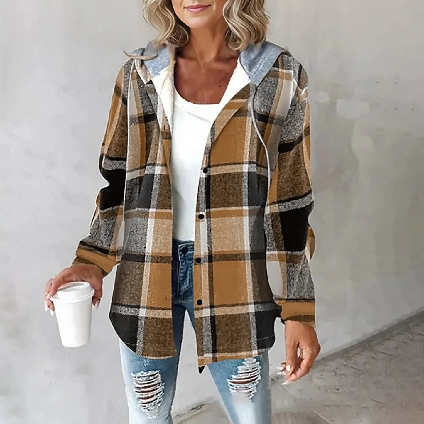 Berg-Feldt | Herbstjacke mit Kapuze und Reißverschluss, Warm