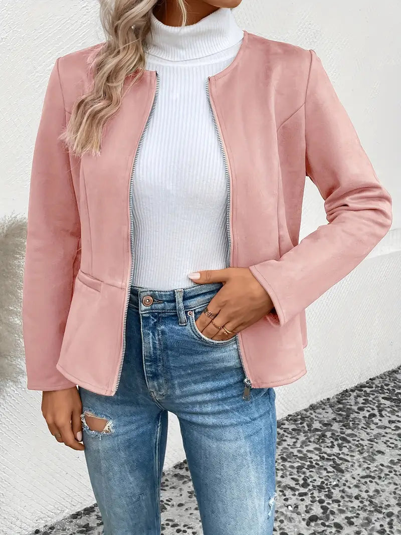 Berg-Feldt | Herbstjacke mit Reißverschluss, Schlanker Schnitt