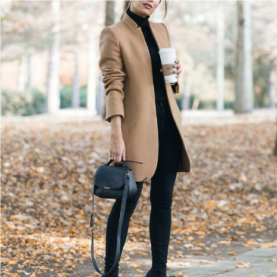 Berg-Feldt | Kurze Jacke ohne Kragen, Elegant