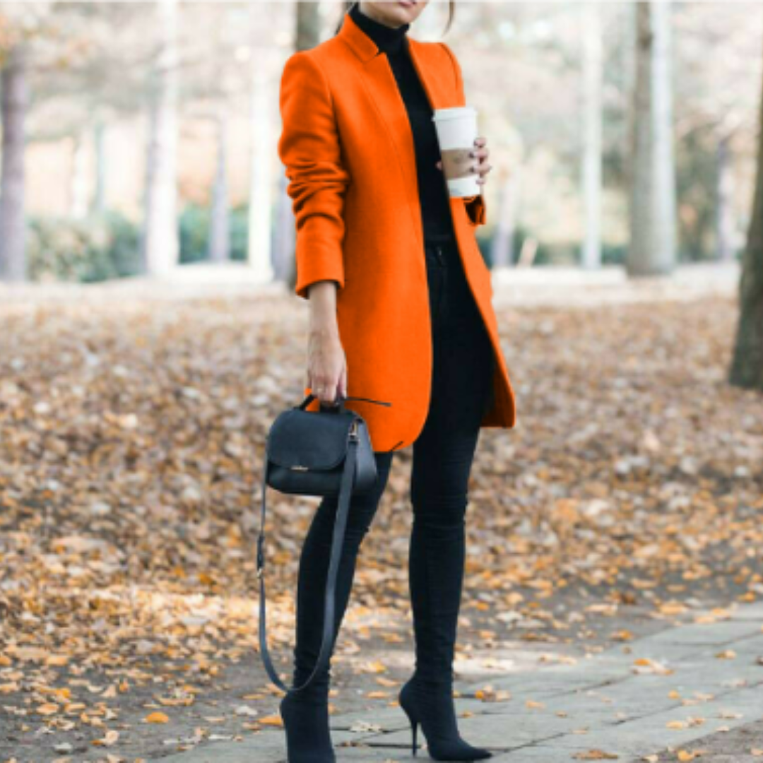 Berg-Feldt | Kurze Jacke ohne Kragen, Elegant
