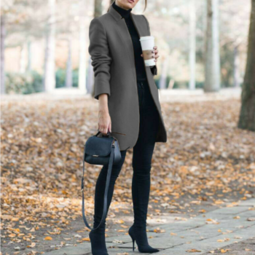 Berg-Feldt | Kurze Jacke ohne Kragen, Elegant