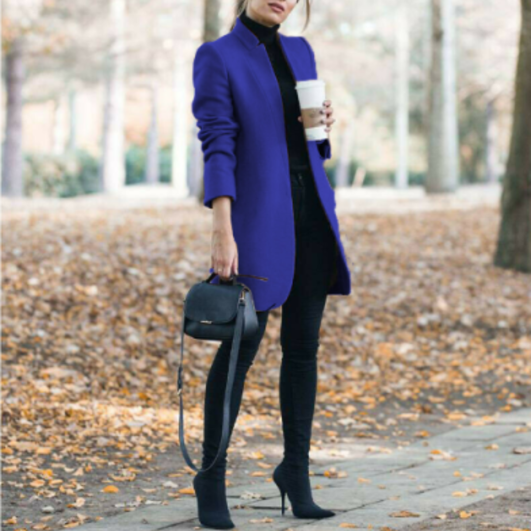 Berg-Feldt | Kurze Jacke ohne Kragen, Elegant