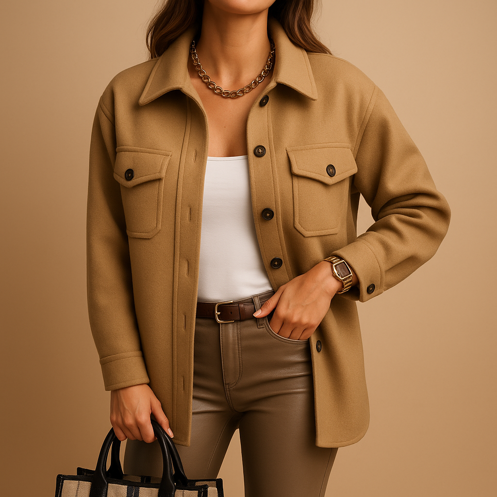 Berg-Feldt | Übergangsjacke mit Knöpfen und Taschen