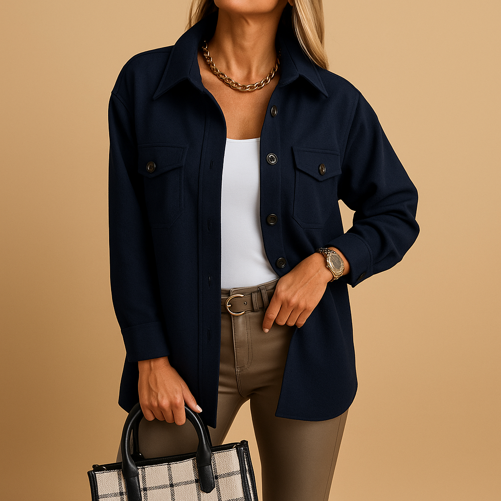 Berg-Feldt | Übergangsjacke mit Knöpfen und Taschen