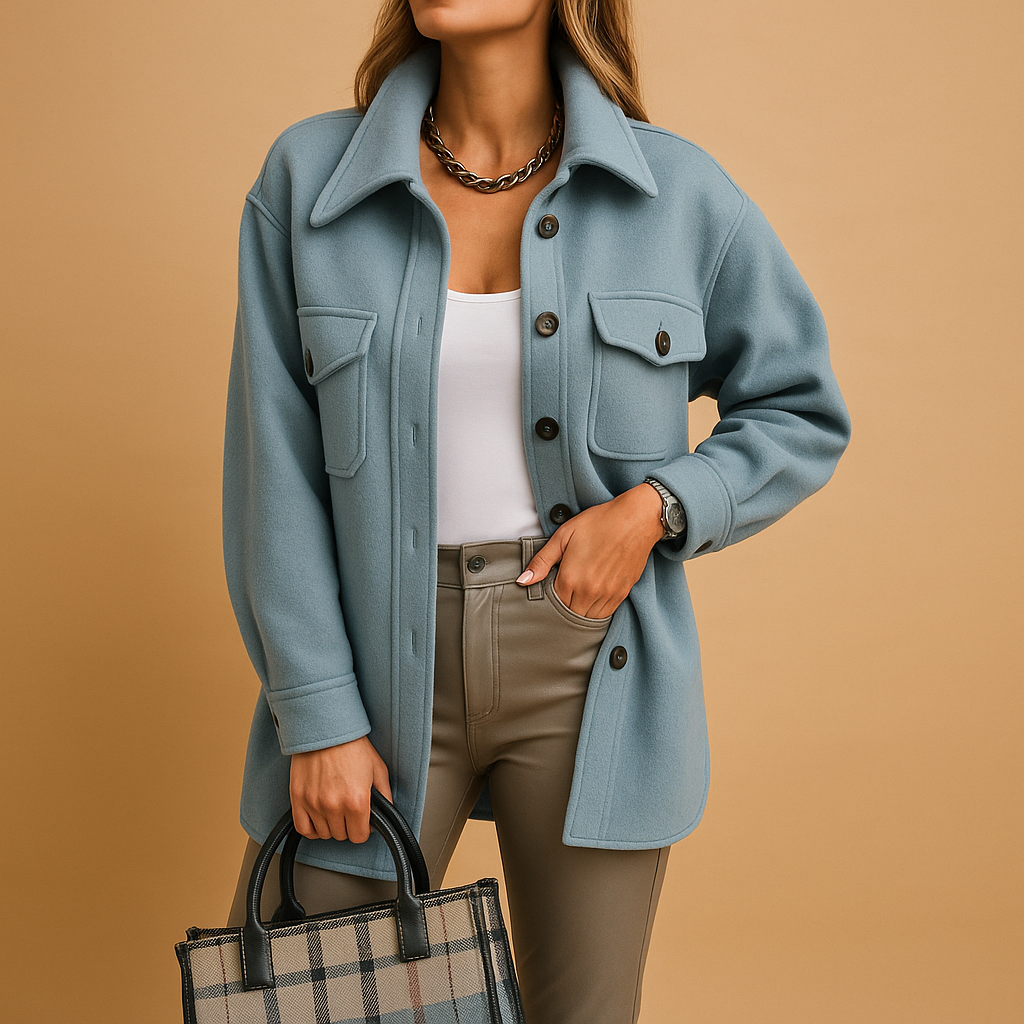 Berg-Feldt | Übergangsjacke mit Knöpfen und Taschen