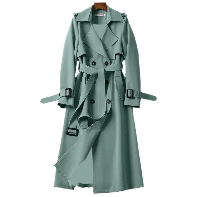Berg-Feldt | Trenchcoat mit Gürtel und Doppelknopf