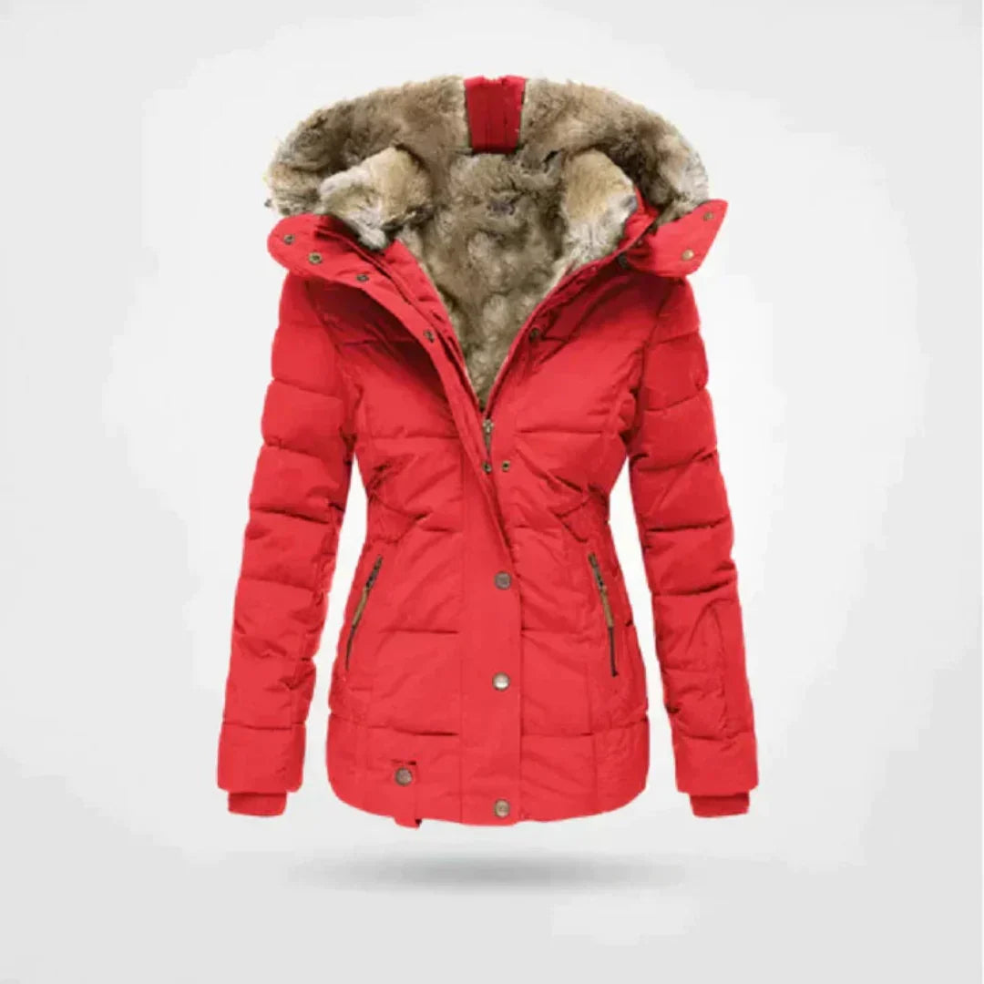 Berg-Feldt | Veste d'hiver courte et doublée, Coupe cintrée