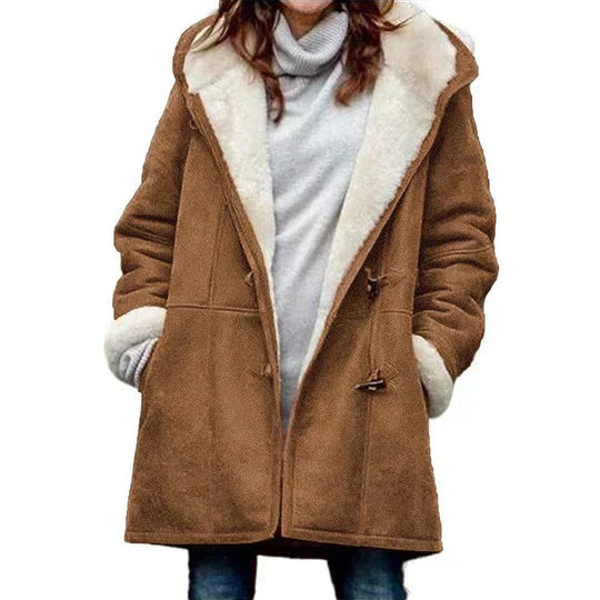 Berg-Feldt | Lässige Fleece-Gefütterte Jacke mit Kapuze
