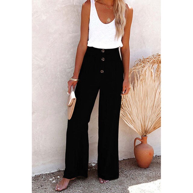 Damenhose Hailey mit hoher Taille