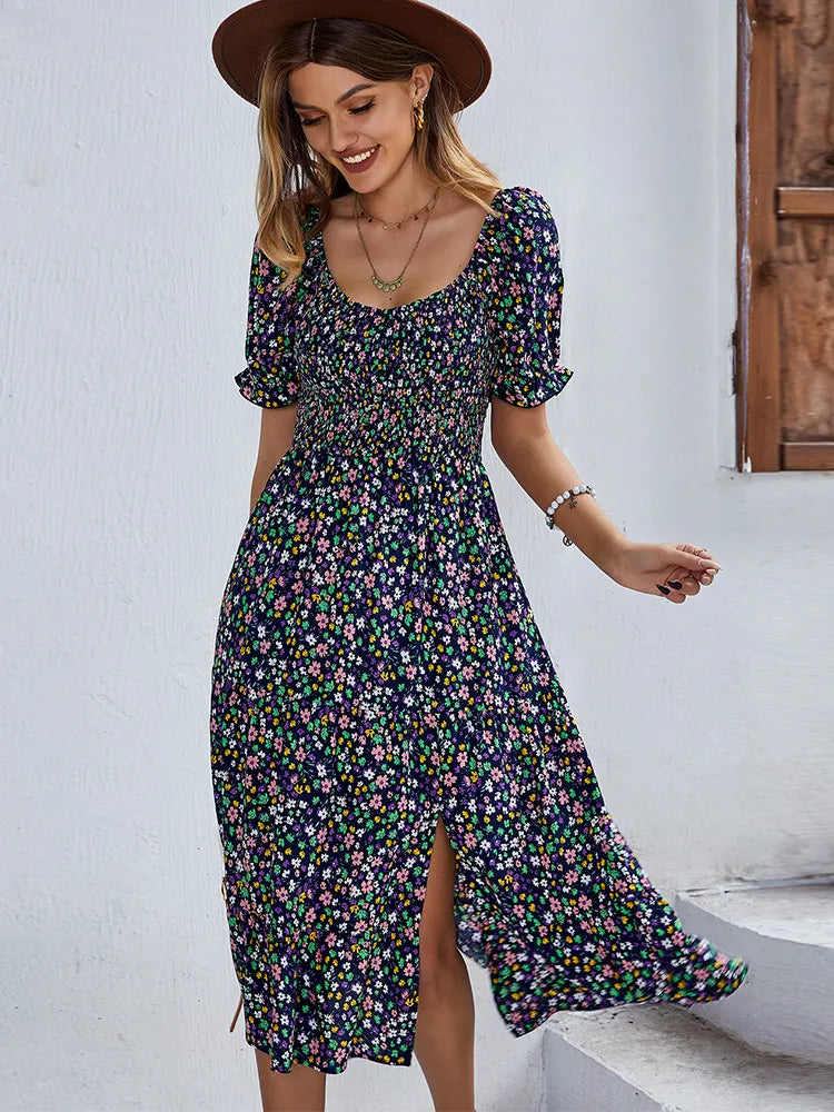 Robe à fleurs Mia