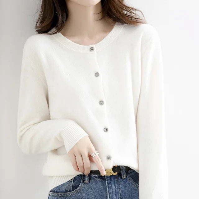 Berg-Feldt | Cardigan - Gilet en cachemire doux boutonné