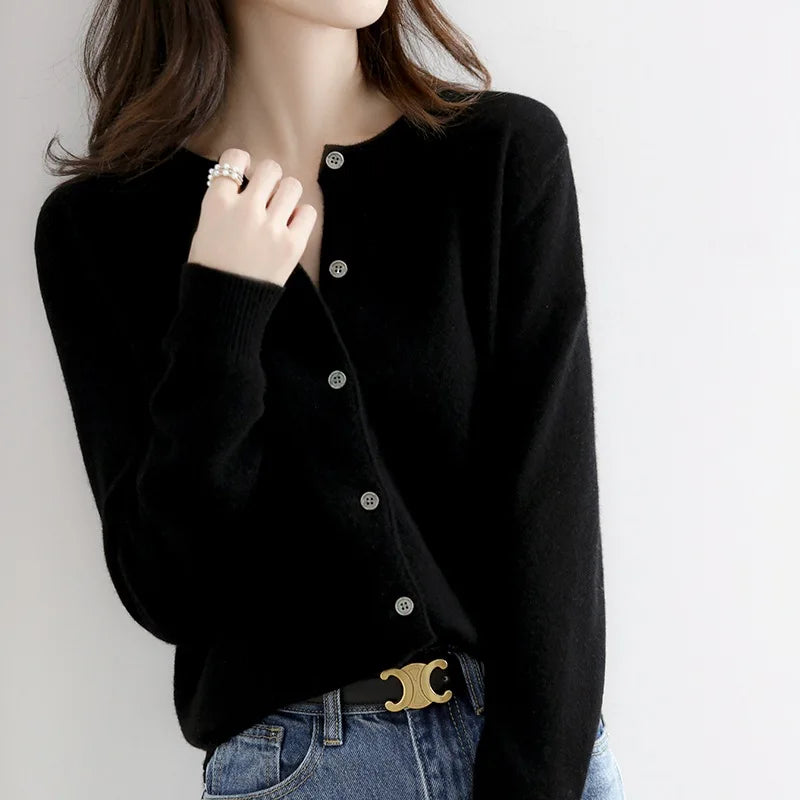 Berg-Feldt | Cardigan - Gilet en cachemire doux boutonné