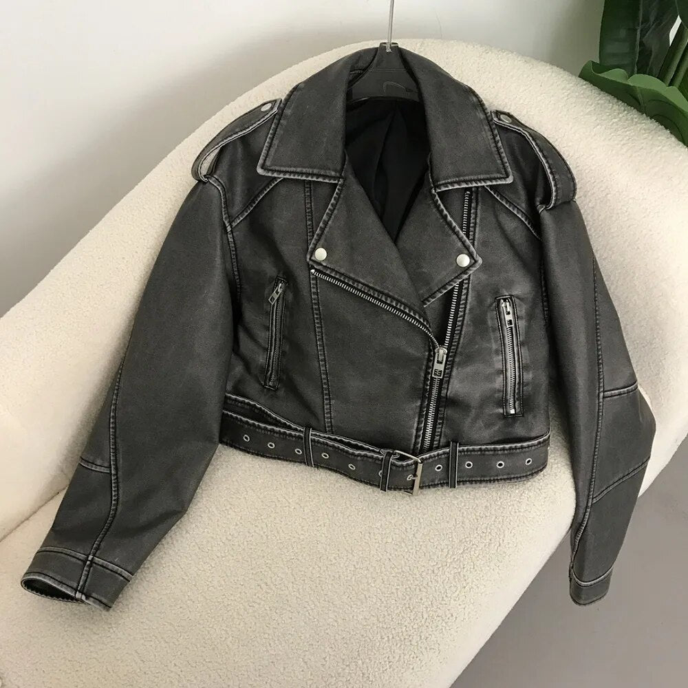 Berg-Feldt | elegante Lederjacke für den Frühling