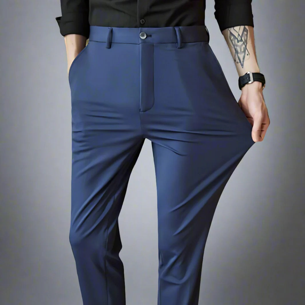 Pantalon slim homme Jerom avec taille élastique