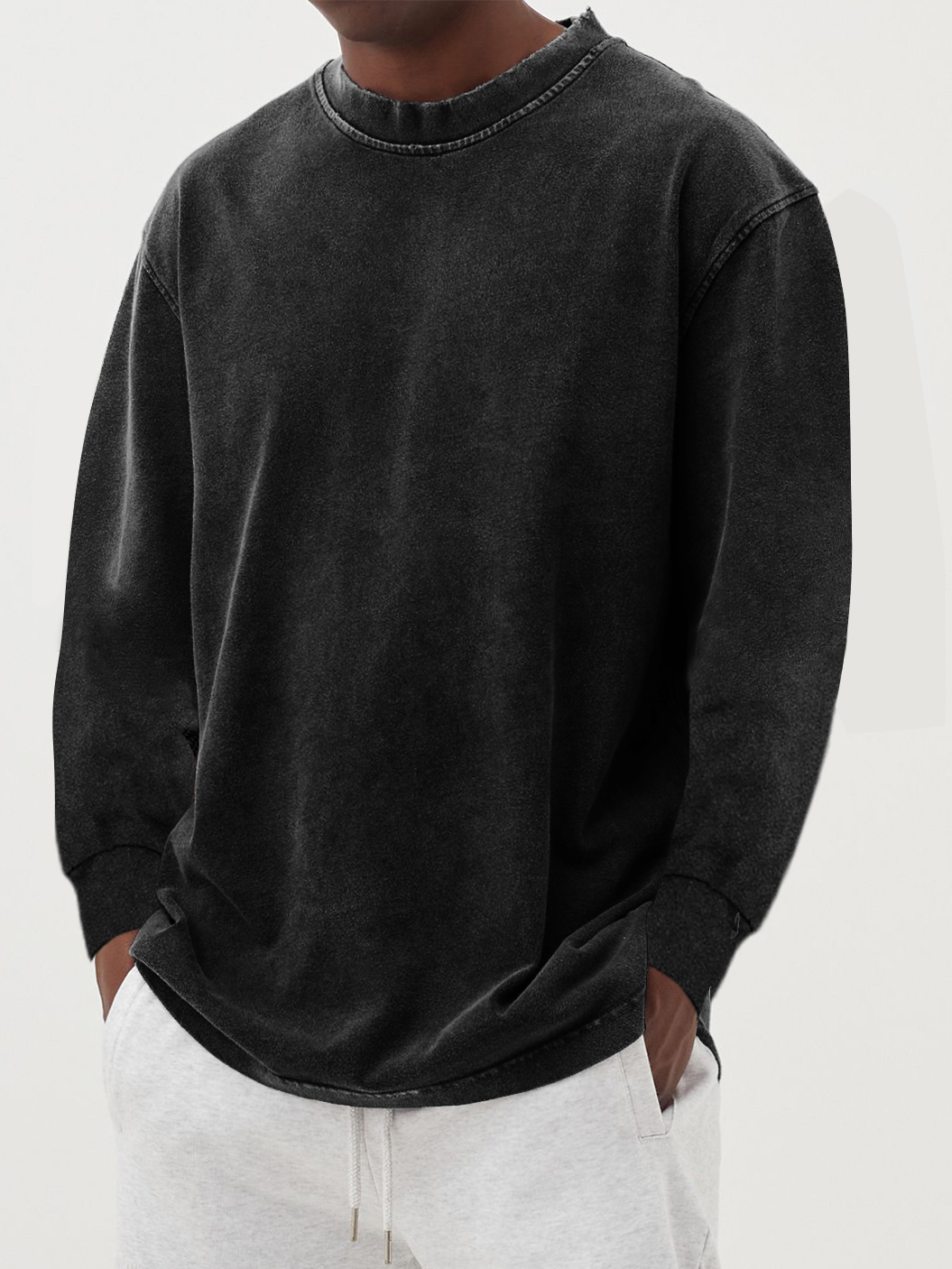 Herren-Pullover mit Rundhals von Neil