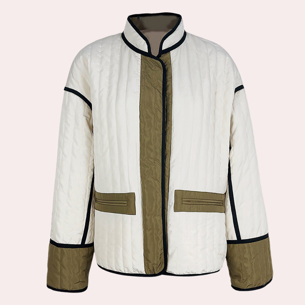 Berg-Feldt | Elegante Texturierte Herbstjacke für Damen