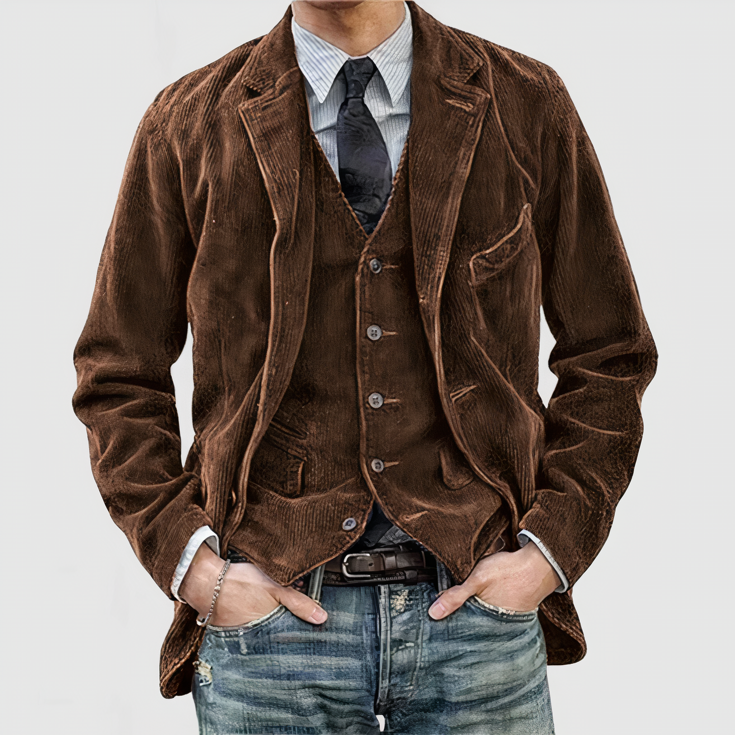 Berg-Feldt | Lässige Cordjacket