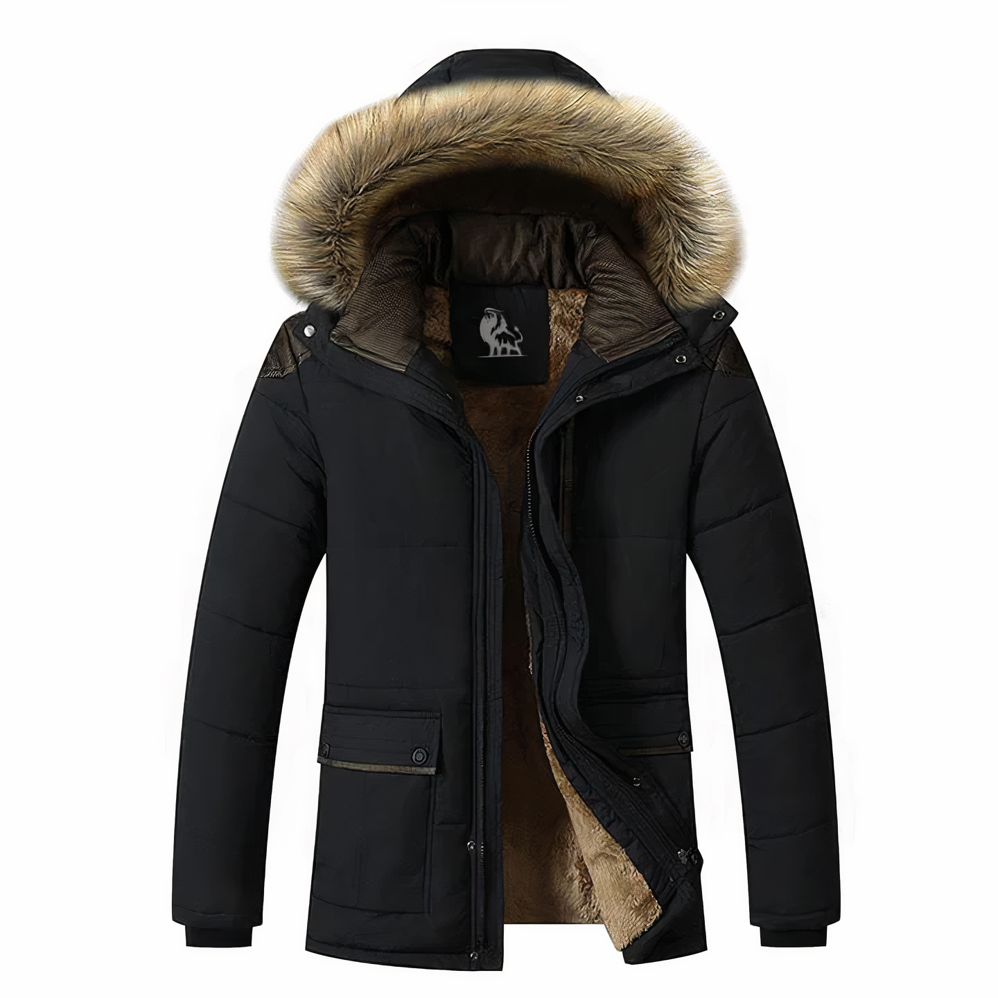 Berg-Feldt | Parka mit abnehmbarem Hut