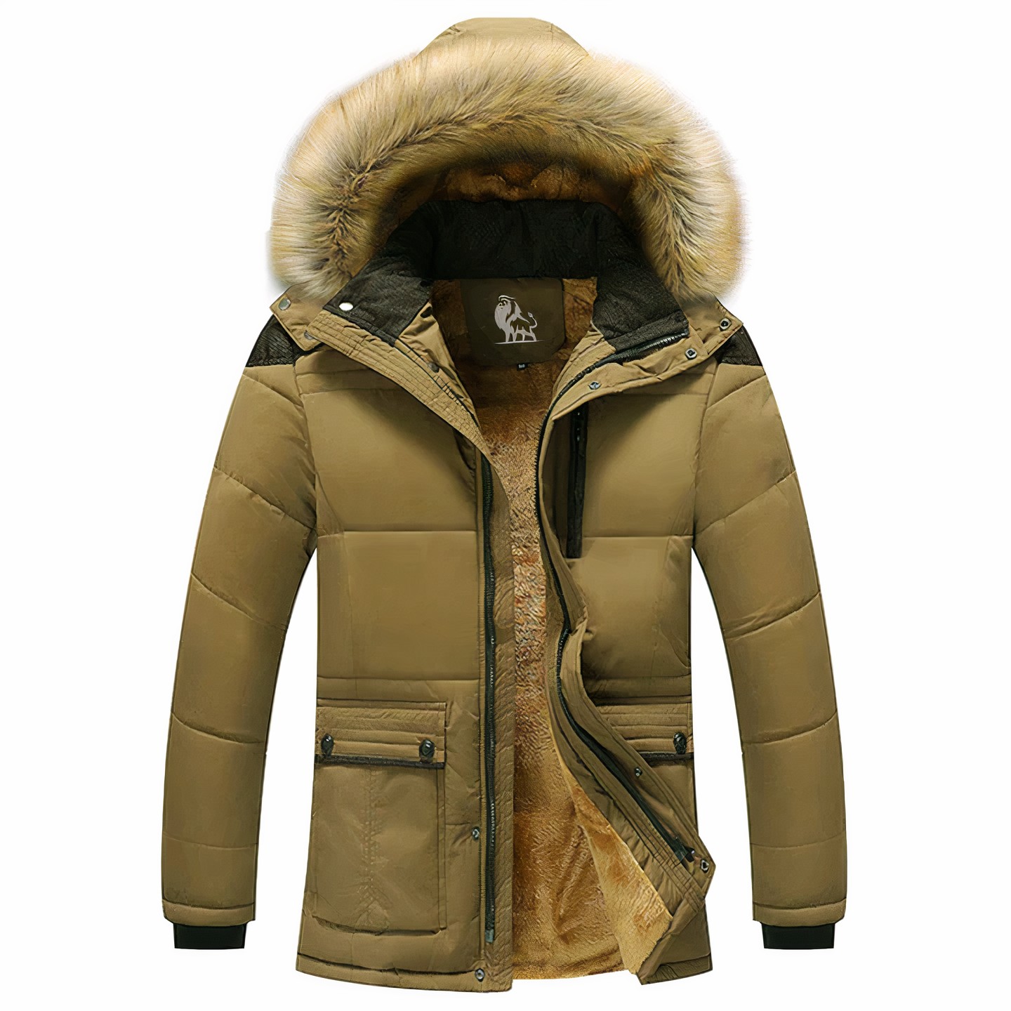 Berg-Feldt | Parka mit abnehmbarem Hut