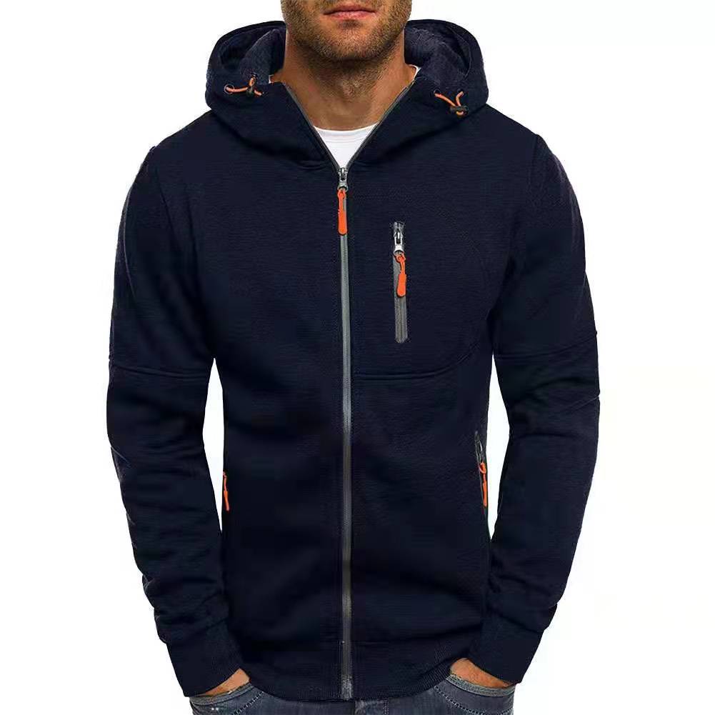 Sweat à capuche zippé doublé polaire Fudus