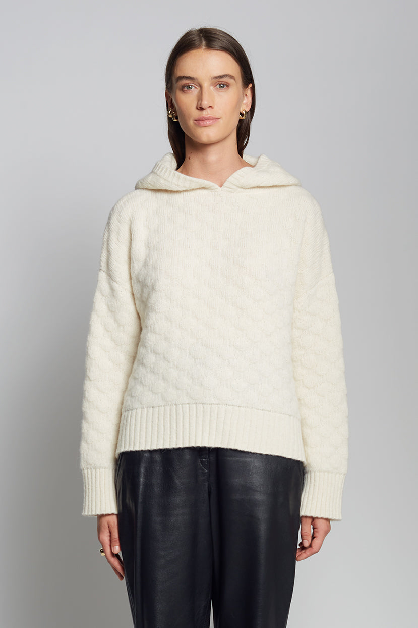 Berg-Feldt | Strick Hoodie Weich und Bequem Modernes Aussehen