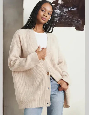 Berg-Feldt | Stilvolle Kaschmir Strickjacke
