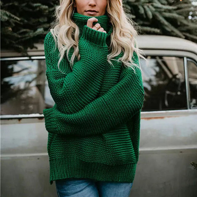 Berg-Feldt | Klassischer Rollkragenpullover Aus Strick