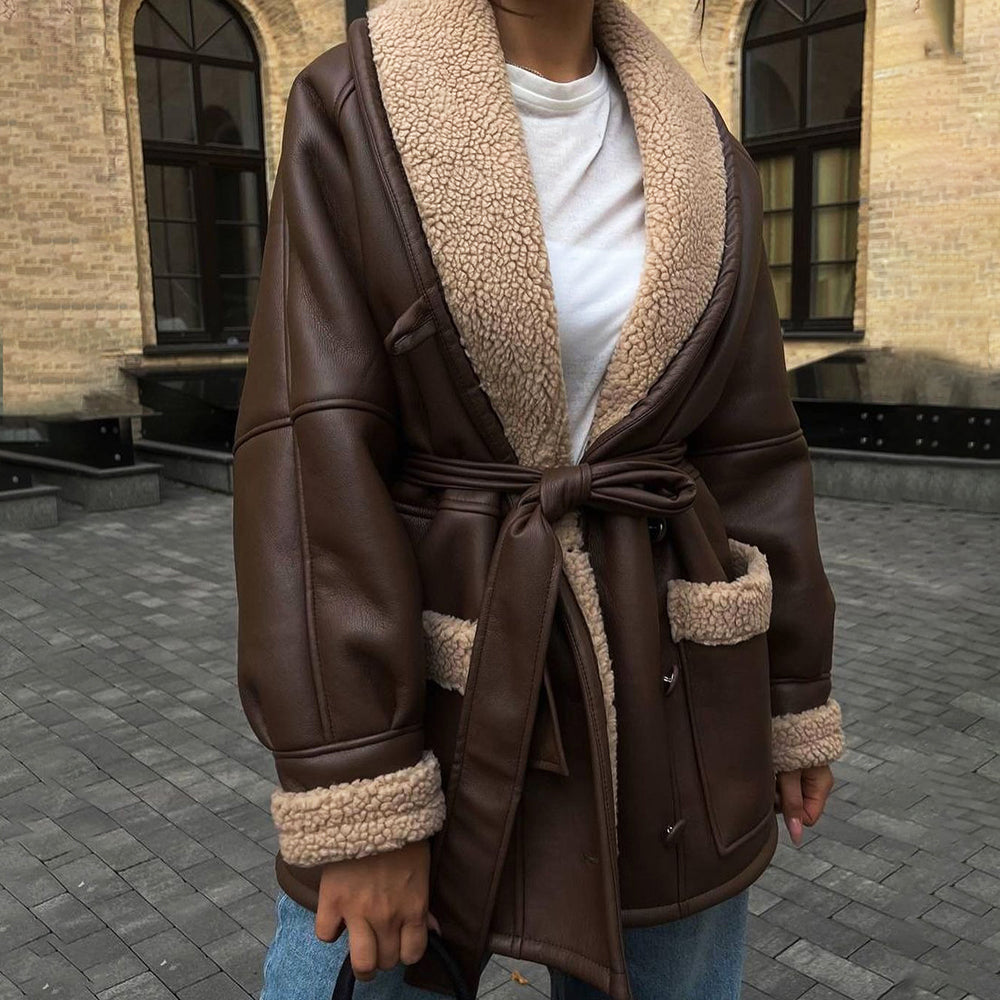 Berg-Feldt | Blouson en cuir d'hiver