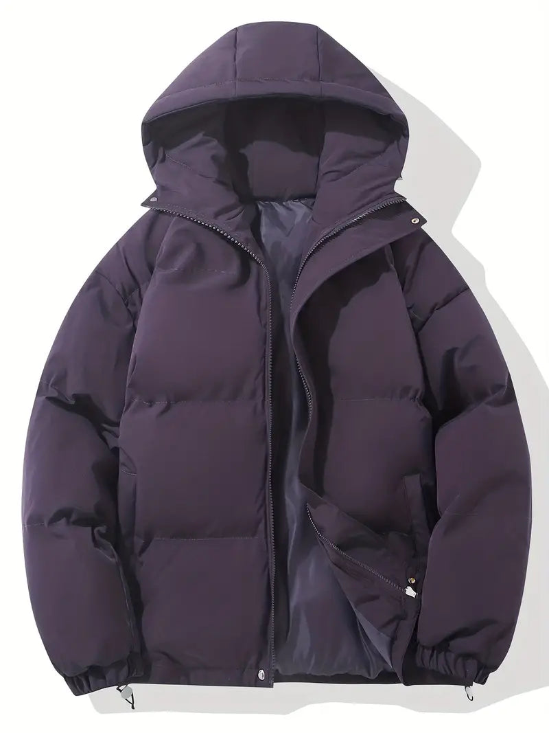 Berg-Feldt | Veste chaude à capuche pour femme Coupe régulière Belle Couture Essentiel Pratique
