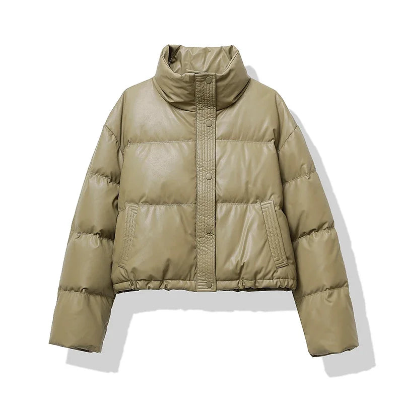 Berg-Feldt | Stylische Schwarze Daunenjacke für Frauen Gemütliche Winterwärme