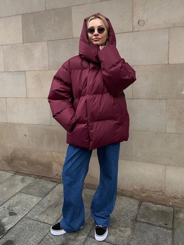 Berg-Feldt | Doudoune oversize pour femme – Chaleur douillette et mode
