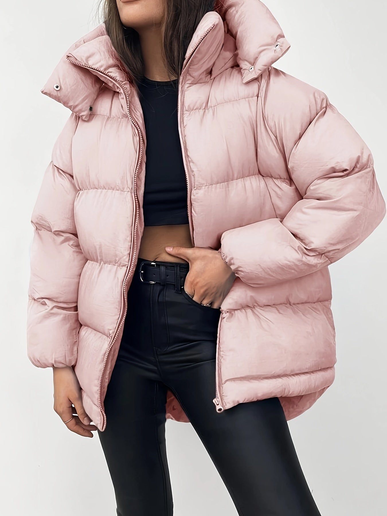 Berg-Feldt | Gemütliche Stilvolle Kurze Pufferjacke für Damen Warm und Vielseitig