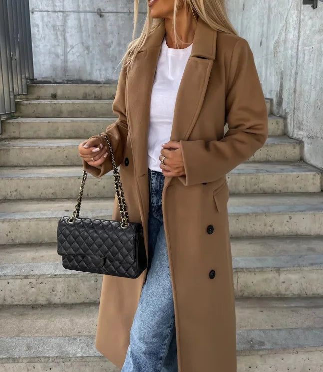 Berg-Feldt | Schicker Maßgefertigter Mantel für Frauen Warmer und Klassischer Winterlook