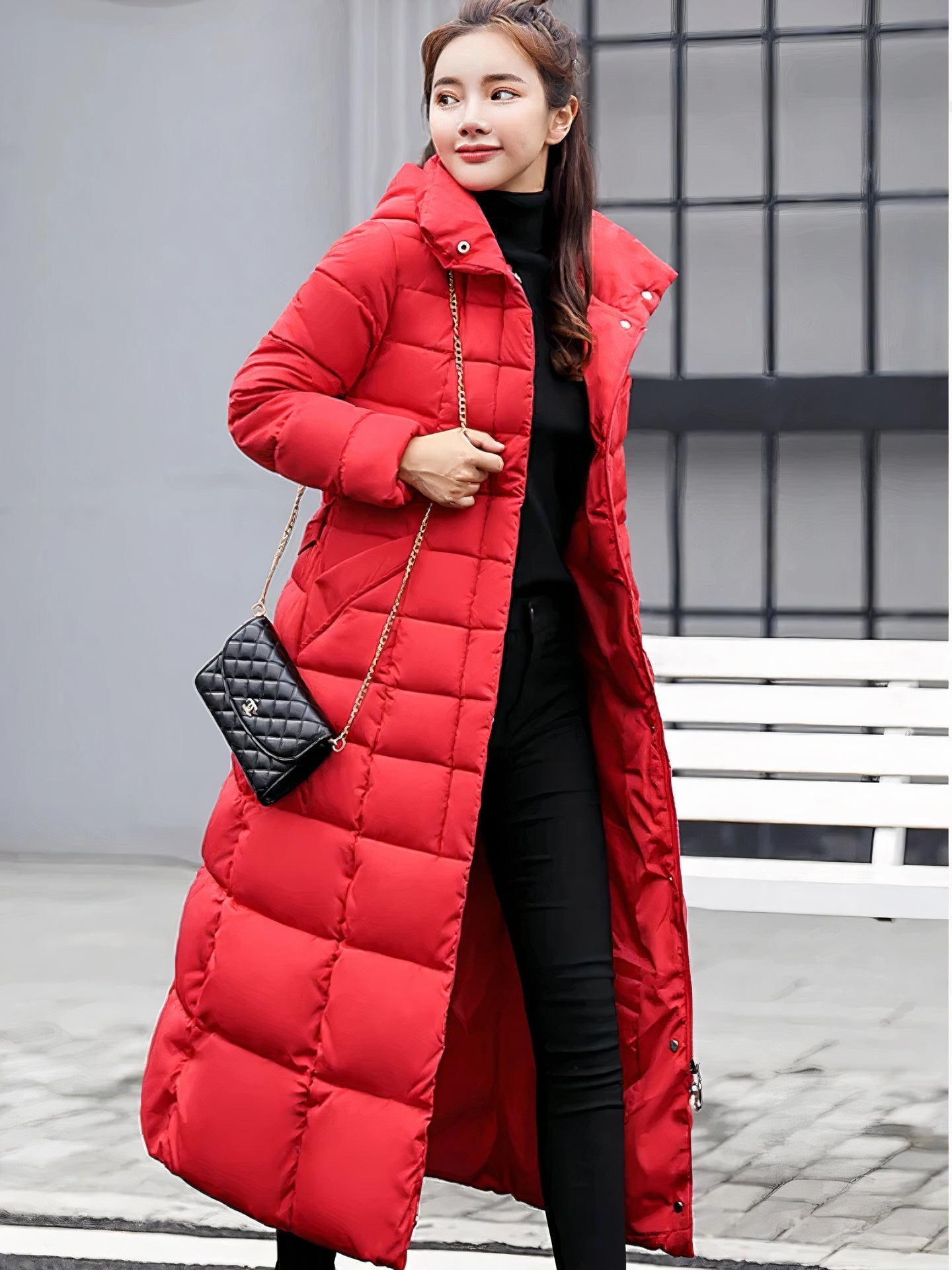 Warmer Damen-Wintermantel Estella