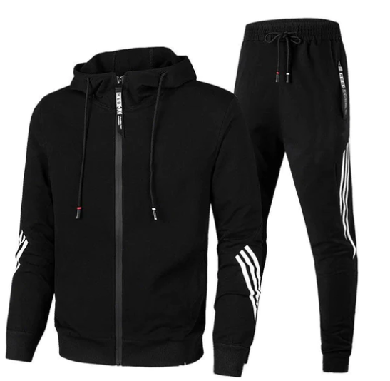 Ensemble de survêtement Fudus à capuche zippé et pantalon de jogging