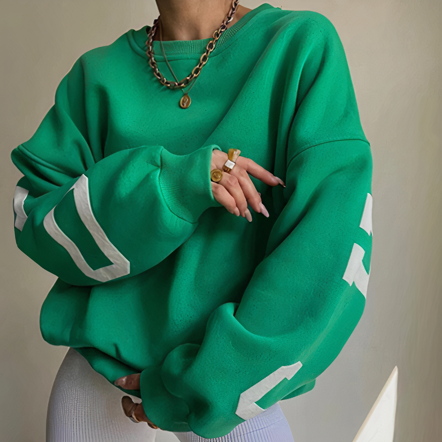 Finley: Oversize Klassischer Pullover